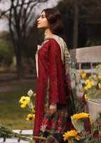 ALORA Schiffli & Multihead Patched Lawn from KAHF's "Festive lawn" 2024 Collection.