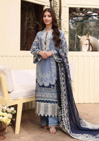 Another front image of beautifull KINZA from KAHF's "Festive Lawn" 2024 Collection.