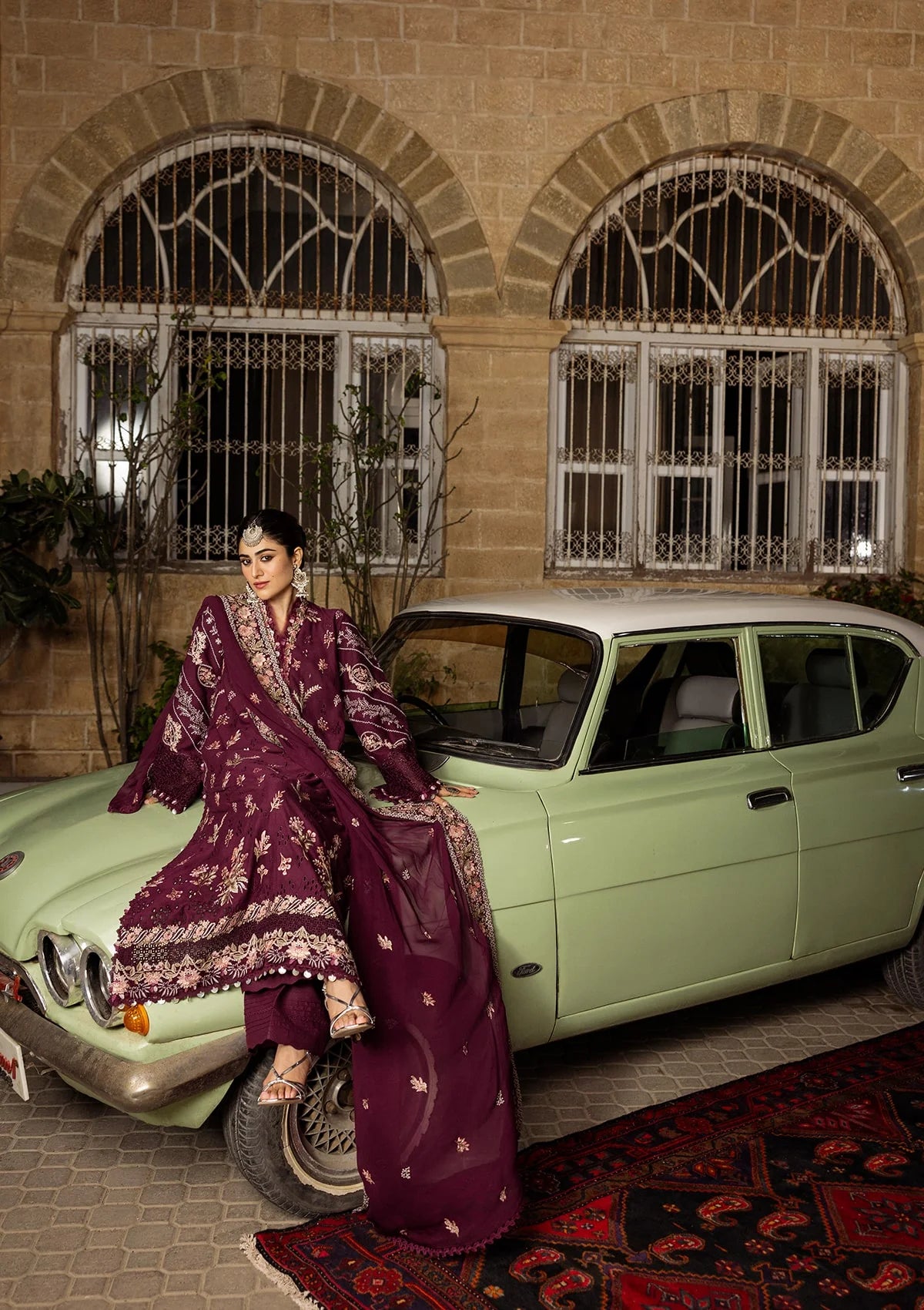 Elegant dress UMBALITE FROM KAHF KARANDI 2025 COLLECTION. 