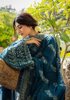 elegant dress from KAHF KARANDI 2025.