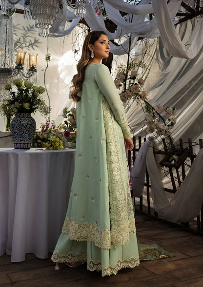 Elegent dress Nora from KAHF LUXURY LAWN COLLECTION 2025.