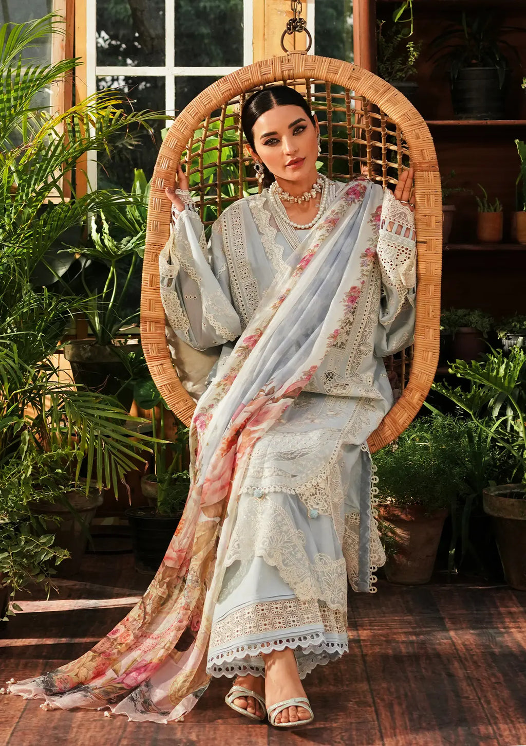 Another front image of beautifull Heaven from KAHF's "LUXURY LAWN" 2024 Collection.