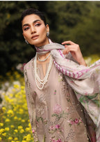 Another front image of beautifull HEER from KAHF's "Festive Lawn" 2024 Collection.