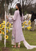 ELAYA wearing this beautiful dress from KAHF's Festive Lawn collection 2024.