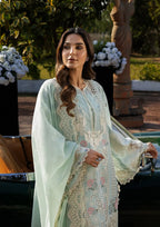 Radiant Embroidered Lawn Front Centre Panel.