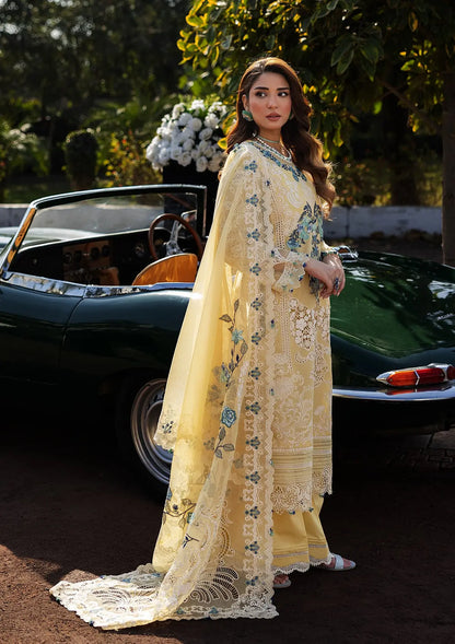 Elegent dress Sasha from KAHF LUXURY LAWN COLLECTION 2025