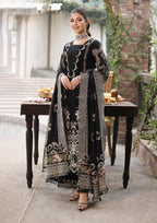 Elegent dress NOOR from KAHF's"Festive Lawn" 2024 Collection.