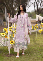 Elegent dress ELAYA from KAHF's"Festive Lawn" 2024 Collection.