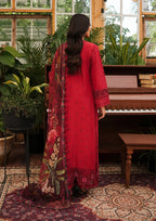Valentino wearing this beautiful dress from KAHF's "LUXURY LAWN" 2024 Collection.